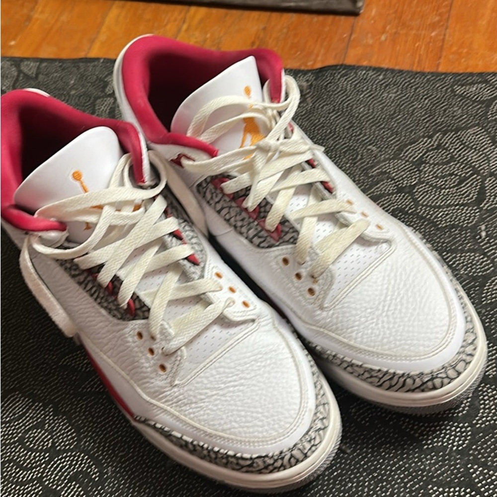 Jordan 3 retro cardinal red sz13